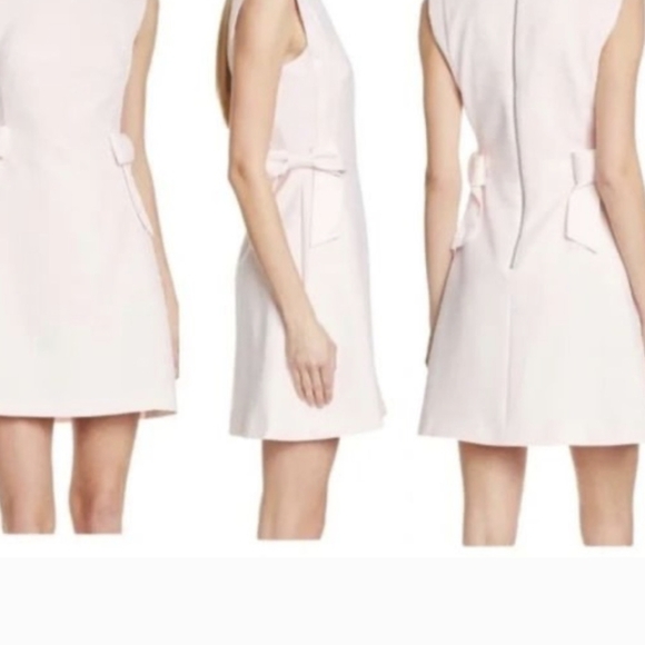 Ted Baker Elegant Sleeveless Pink Dress Size 12 - Picture 7 of 12